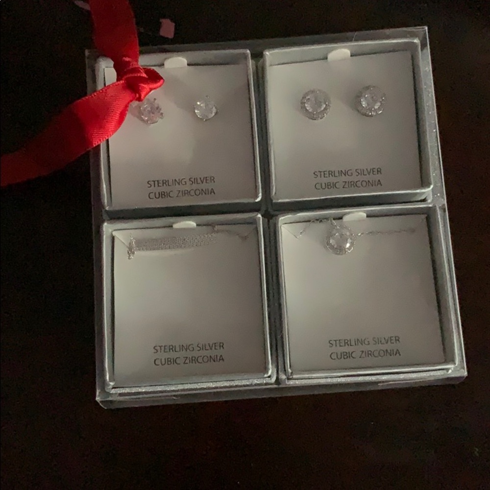 Sterling silver boxed set
